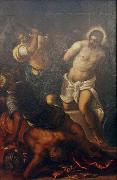 Domenico Tintoretto, The Flagellation